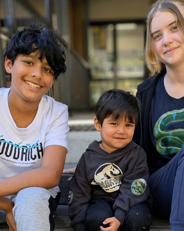Enrolments - 3 children on step
